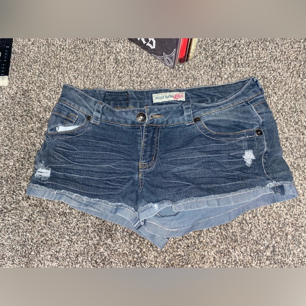 Paris Blues Jean Shorts